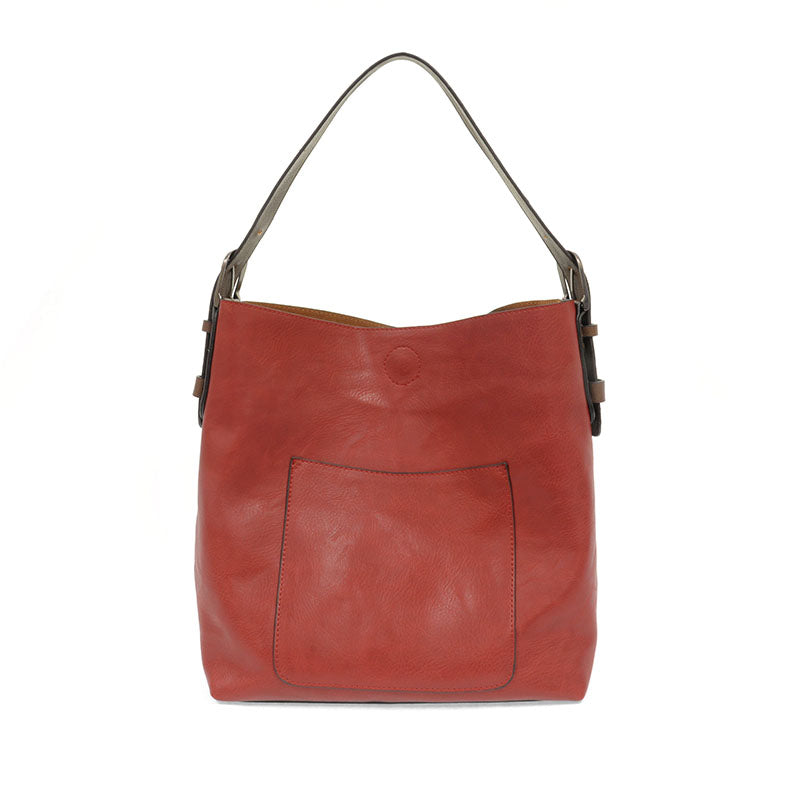 Joy Hobo 2 In 1 Handbag scarlet