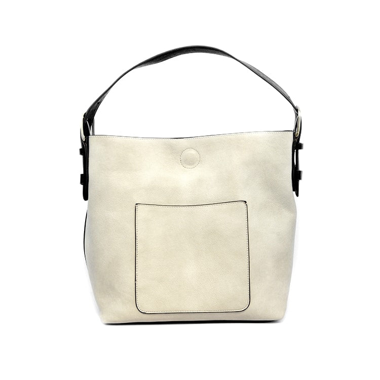 Joy Hobo 2 In 1 Handbag stone