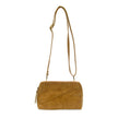 Spicy Mustard Crossbody with Woven Wrist Strap