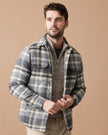 VANCEBURG SHERPA LINED SHIRT JACKET