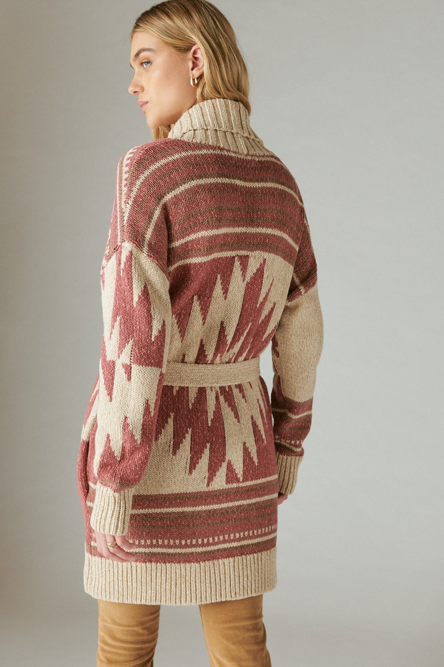 Lucky Brand Heritage Cardigan - Back (Closed)