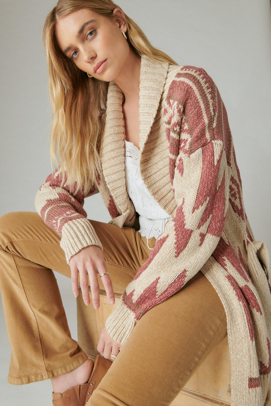 Lucky Brand Heritage Cardigan - Front (Open)