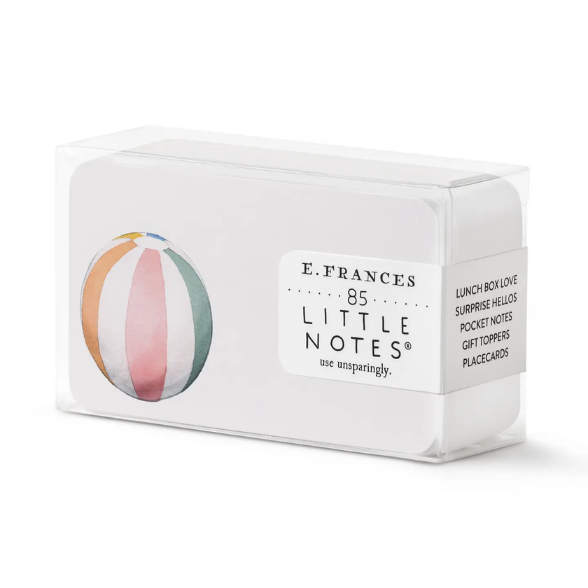 Little Notes Card Beach Ball