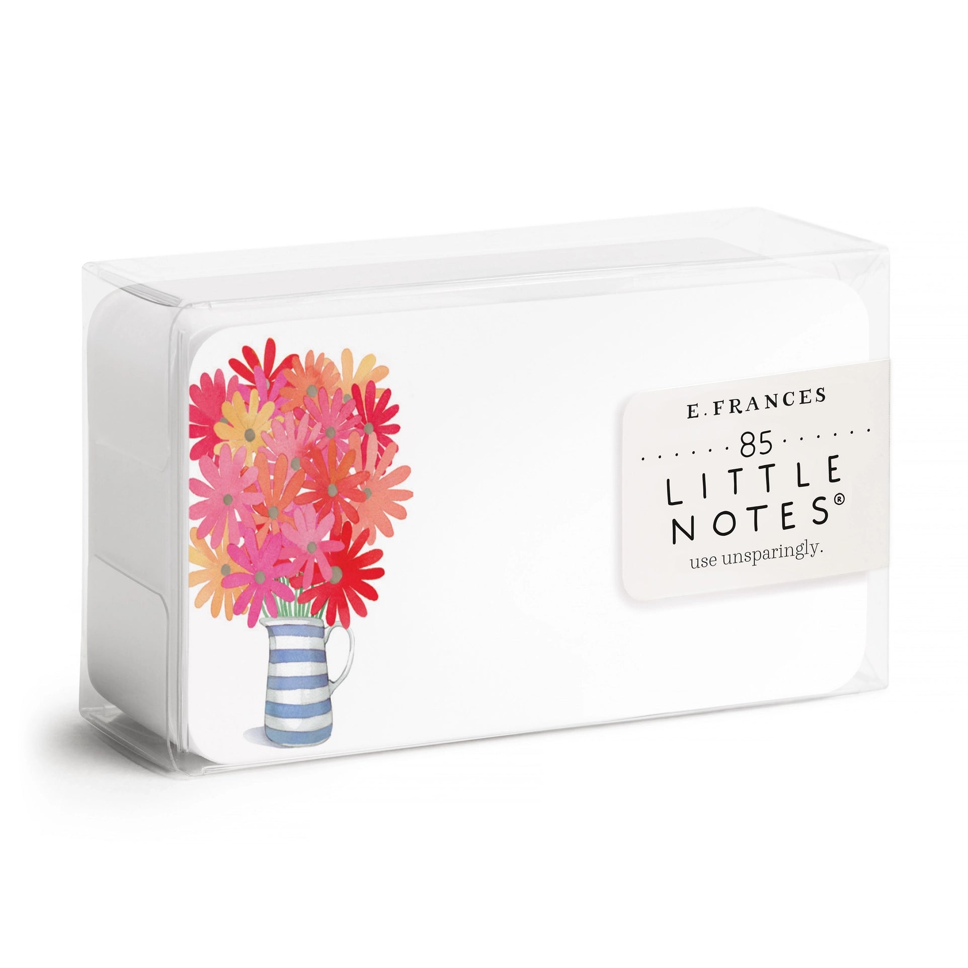 Little Notes Boxed Set of 85 Mini Note Cards Flowers