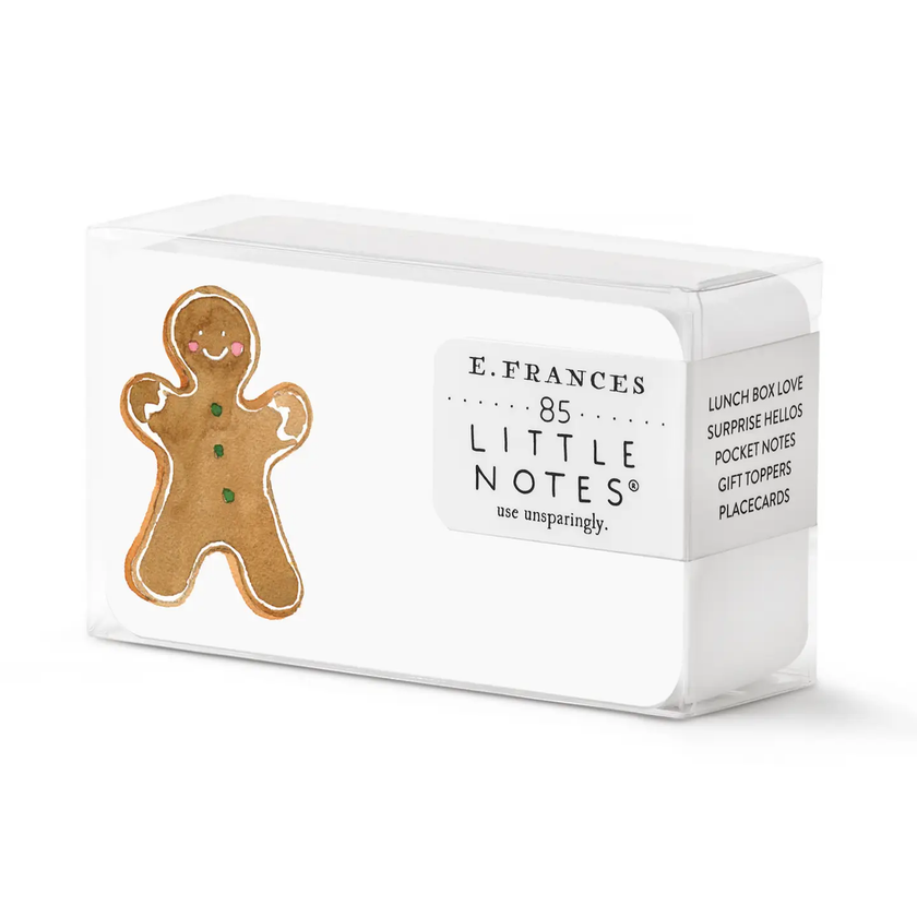 Little Notes Card Gingerbread Man