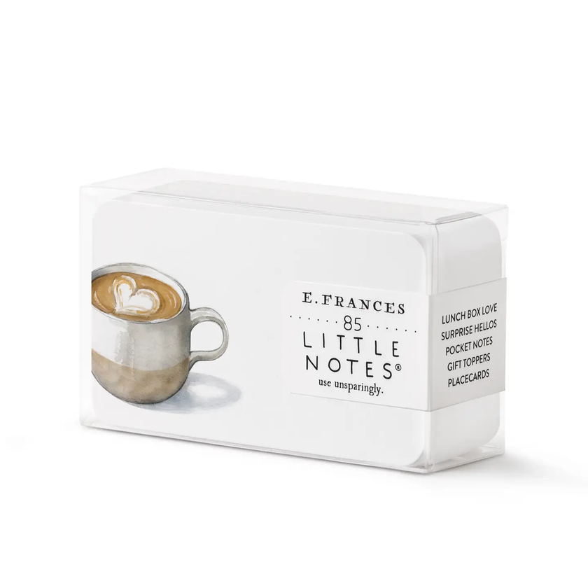 Little Notes Card Latte