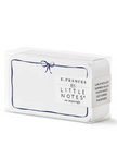 Little Notes Card Navy Bow