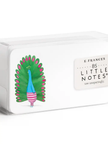Little Notes Card Peacock