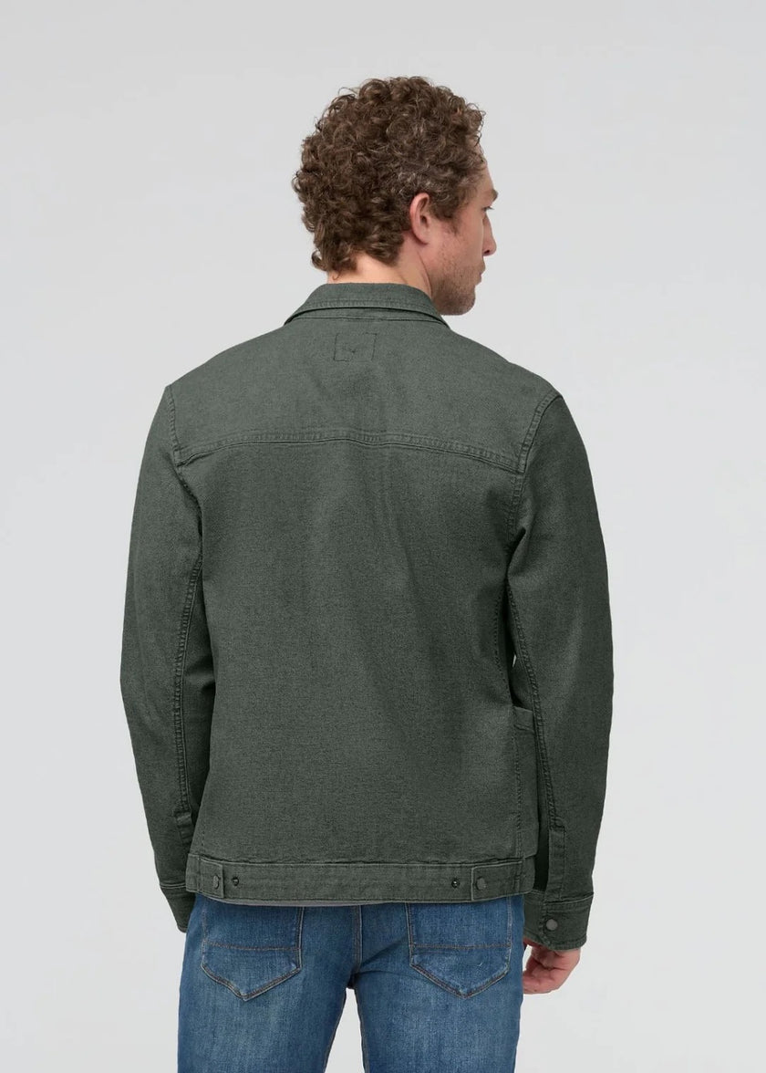 Men's Stretch Canvas Utility Jacket