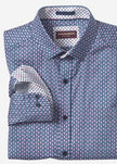 Martini Pink/Navy Cotton Shirt 
