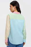 Meghan LS ppo Stripe Mix Shirt multi back