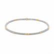 CLOUD GRAY + Gold Bracelet