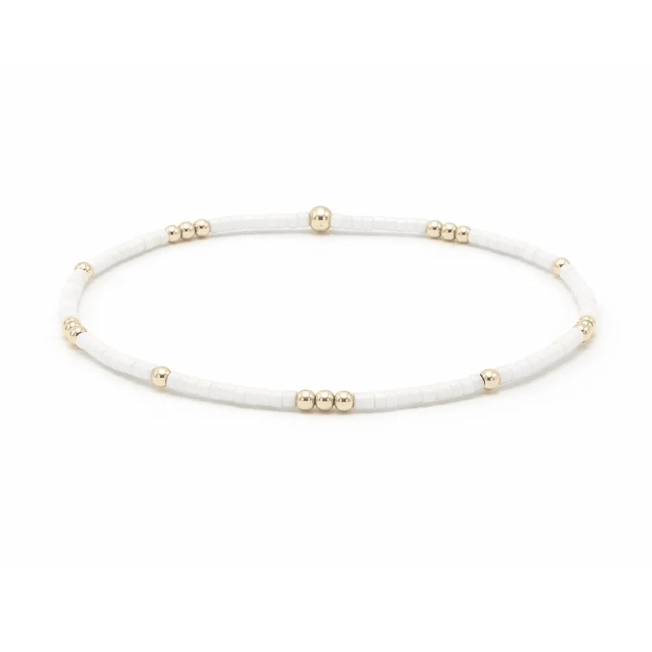 COTTON + Gold Bracelet