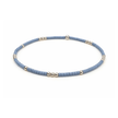 DENIM BLUE + Gold Bracelet