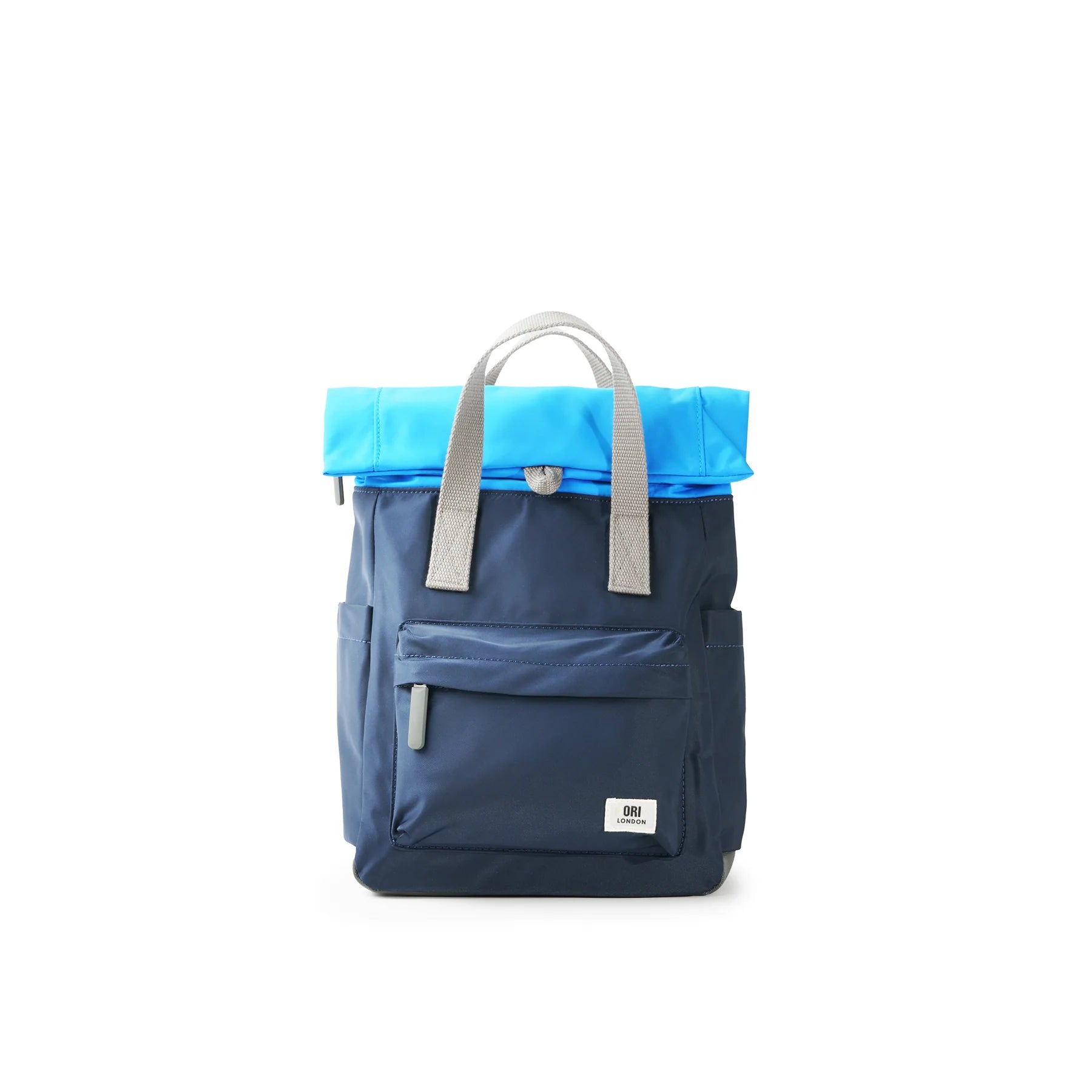 Ori London Canfield B (Nylon) Medium Bag | creative waste midnight blue neon
