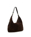 Esther Hobo - Suede Leather Chocolate