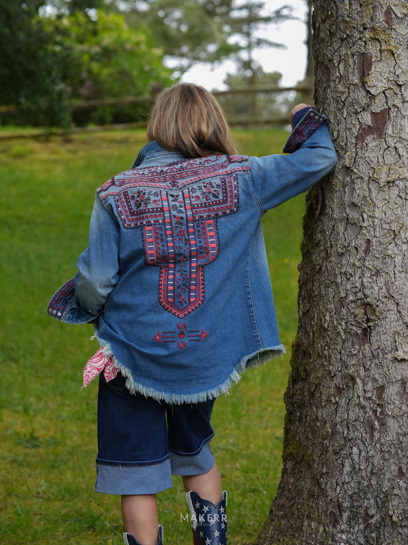 Rachelle M Coastal Mesa Shirt back