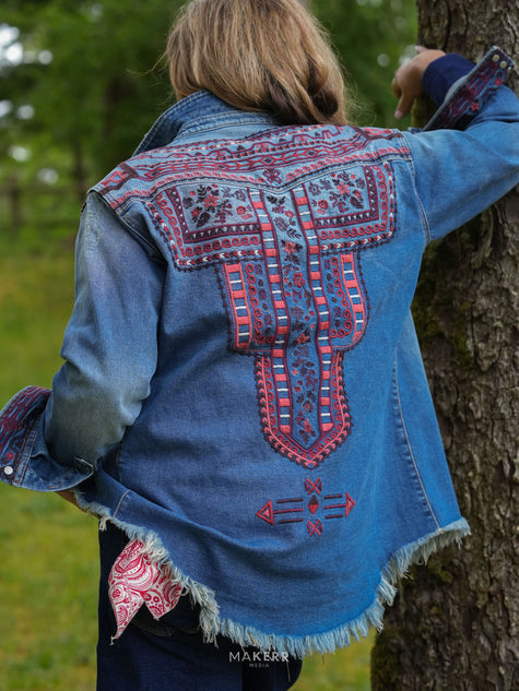 Rachelle M Coastal Mesa Shirt Back