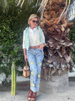 Roxy X Lemmoncello Straight Leg Jean front