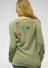 Isolde Top cool sage back