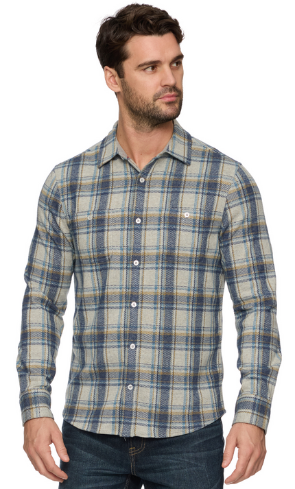 ELTON LS HERO KNIT FLANNEL