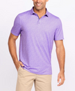 Newnan SS All Over Hibiscus Print Performance Polo