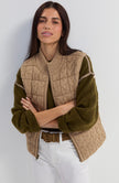 Quinns Sleeveless Reversible Quilted Vest