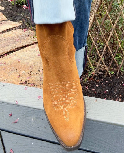 Klyde Boot Cognac Suede
