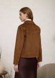 Faux Suede Jacket