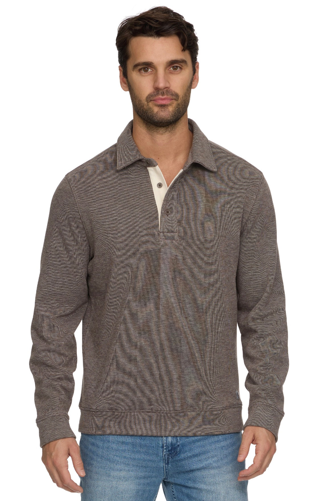 Newton Fleece LS Polo