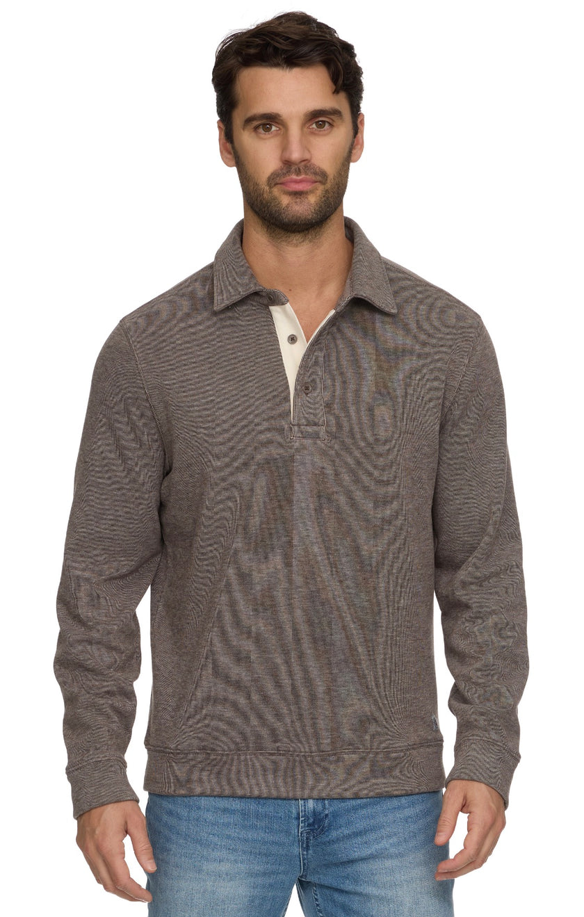 Newton Fleece LS Polo