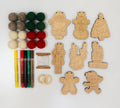 Do It Yourself Wood Garland christmas spirit as it comes