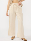 The Sandy Drawstring Pant natural-front