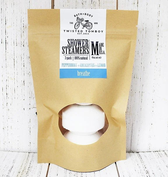 Bath + Body Shower Steamers 3 pack | Breath