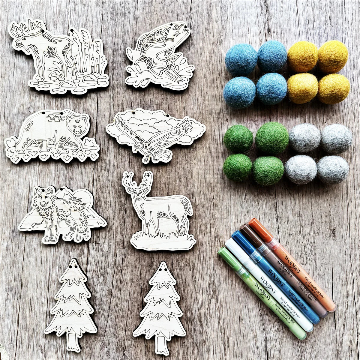 Do It Yourself Wood Garland wilderness as it comes