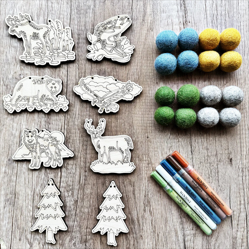 Do It Yourself Wood Garland wilderness as it comes