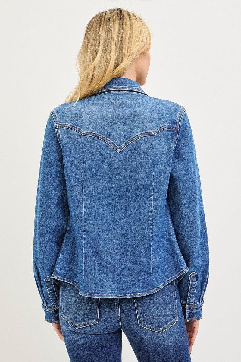 Willie Western Yoke Shirt back