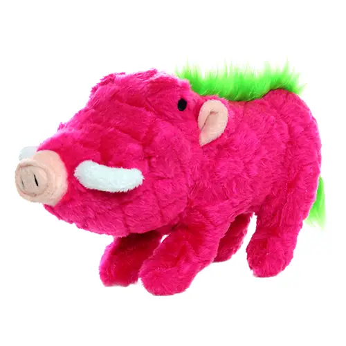 Tuffy Dog Toys | Mighty Safari Warthog - Pink