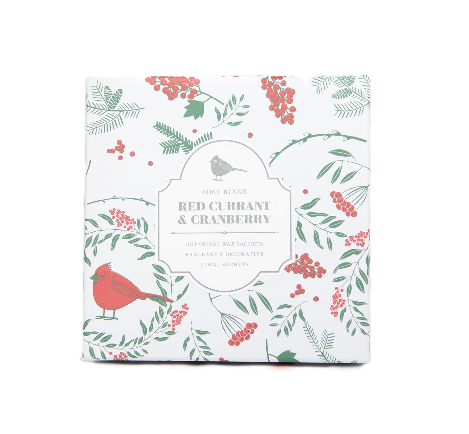 Oval Botanical Sachet | Red Currant & Cranberry box 2