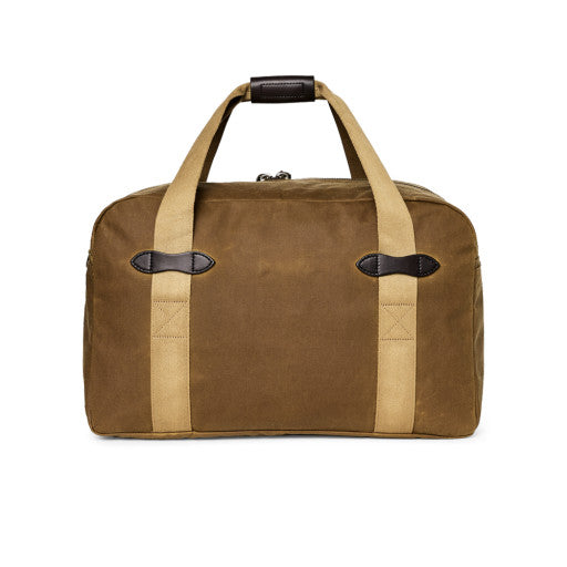 Tin Cloth Medium Duffle Bag Dark Tan One Size back