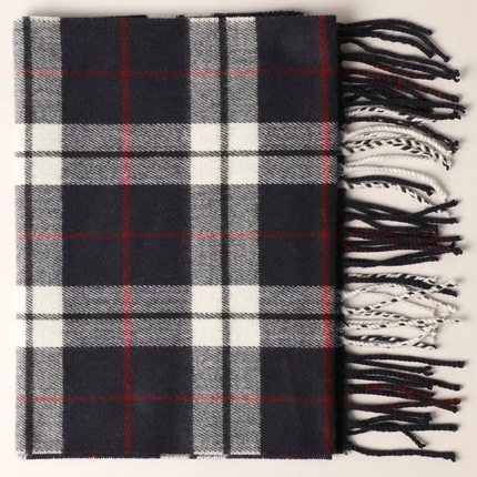 Cashmere Feel Plaid Scarf