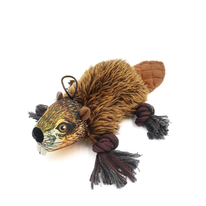 Steel Dog Knotted Dog Toy - Beaver