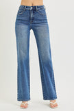 TC High Rise Straight Jeans-Stretchy