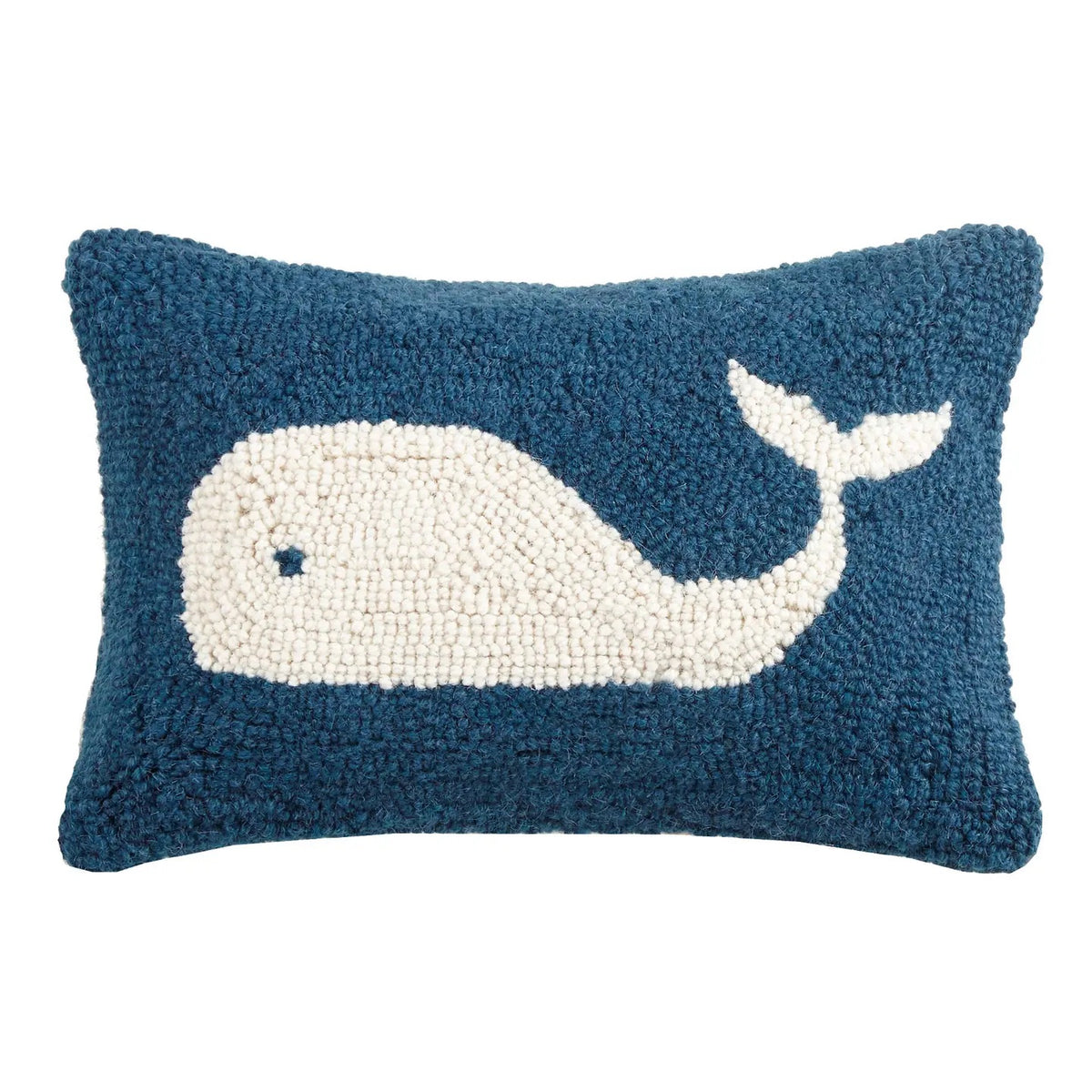 whale hook pillow