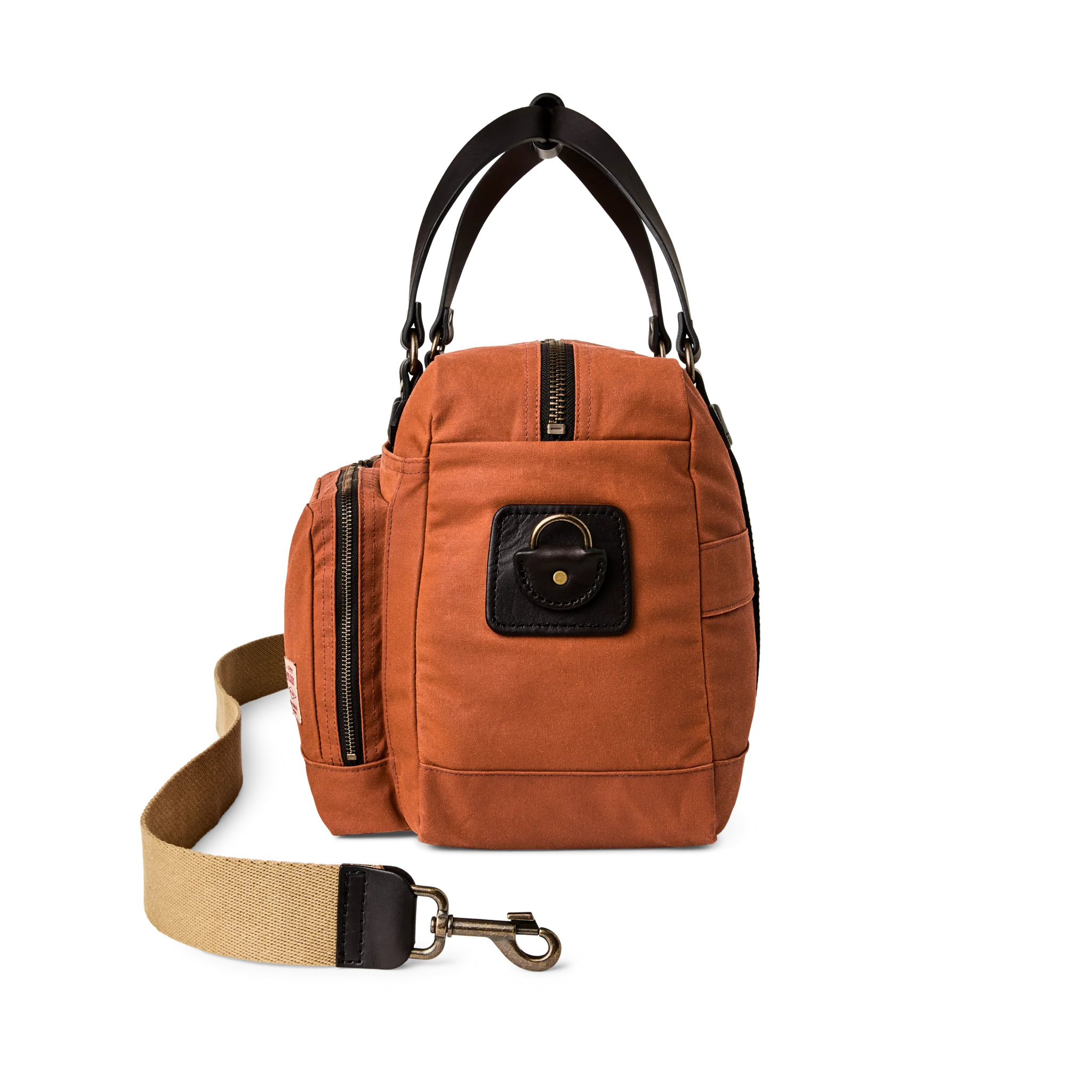 Filson 48hr duffle rust  side 3
