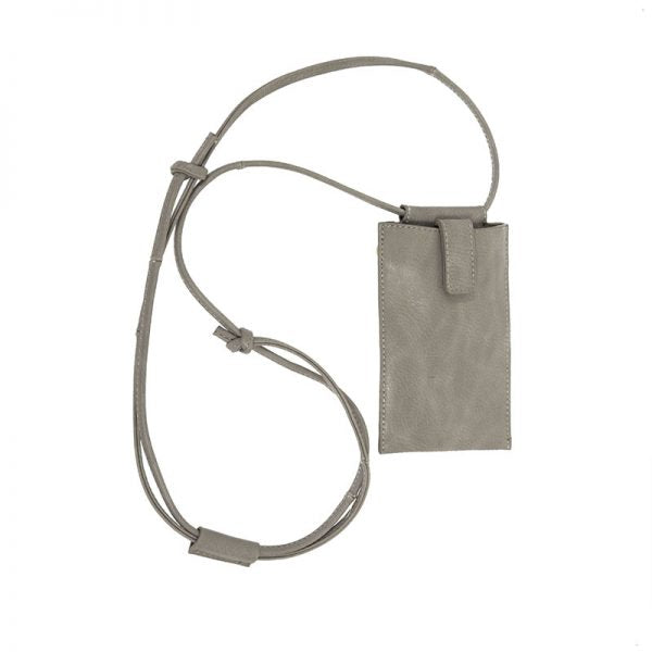 Joy Phone Crossbody - Grey Marley front closed