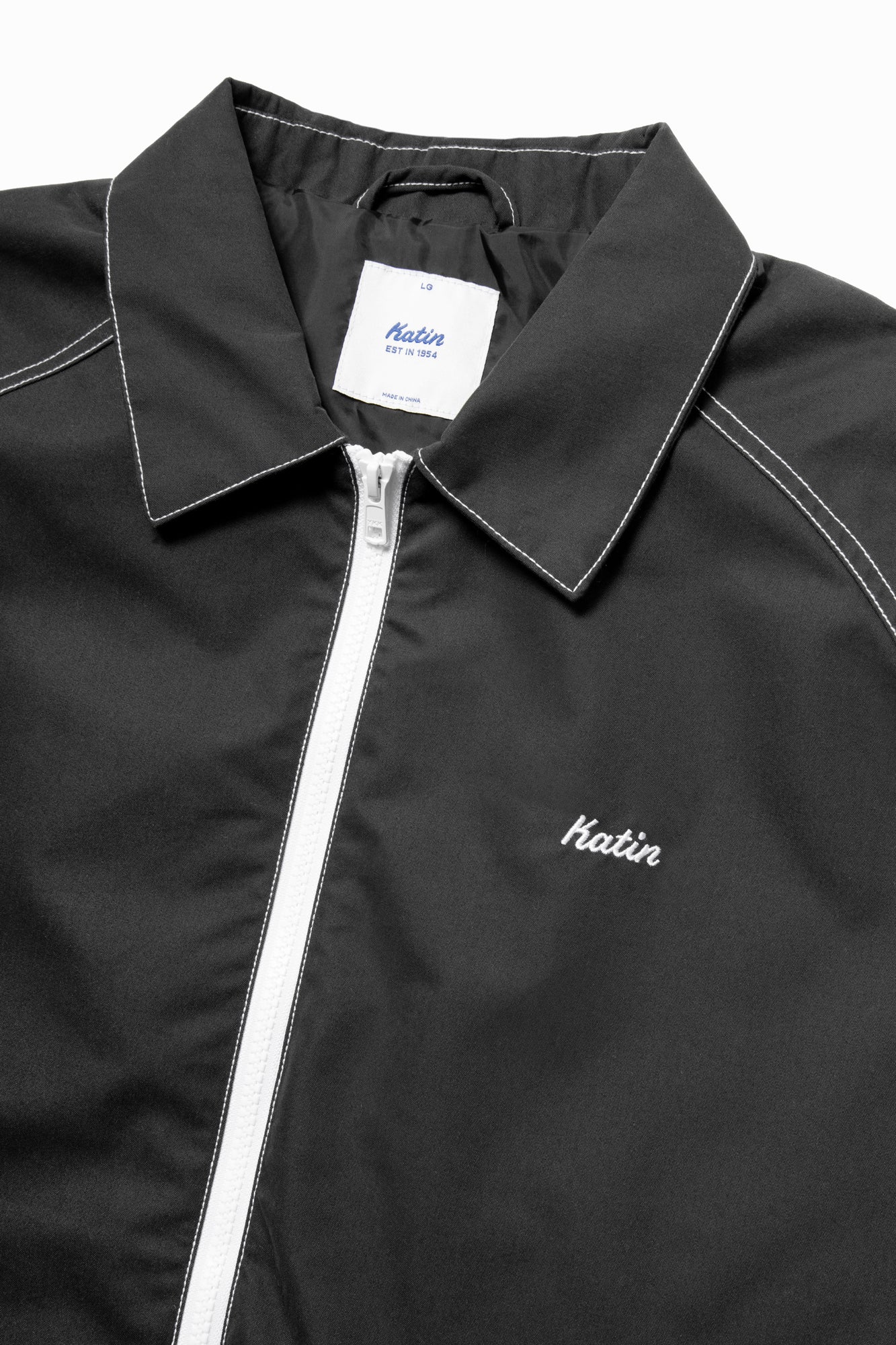 Katin Surfside Men's Jacket | Black Wash details