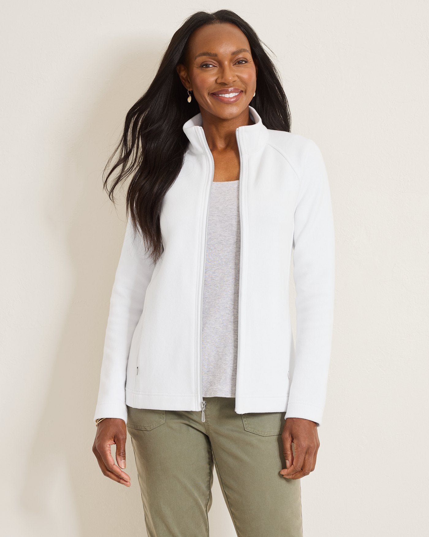  New Aruba Full Zip white front