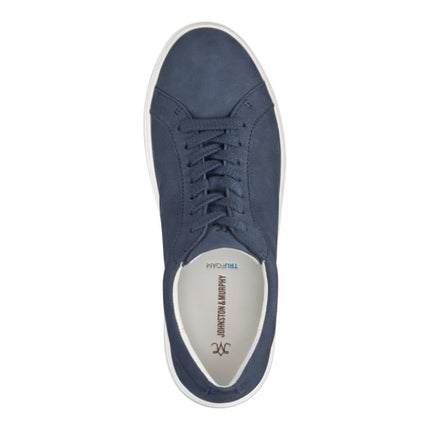 Cammie Lace-Up, navy tumbled nubuck-top