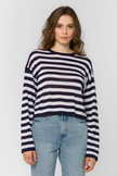 Rumi, Long Slv Crop Stri